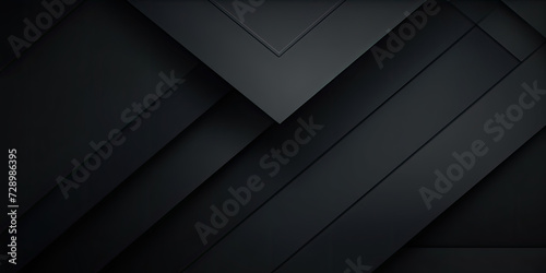 3d black diamond pattern abstract wallpaper on dark background, Digital black textured graphics poster background 