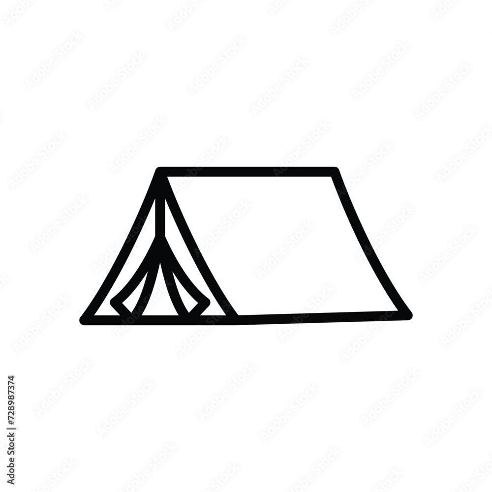 camping tent icon vector design template simple and clean camping tent icon vector design template simple and clean