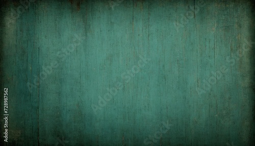 Flat Style Vector Illustration: Blue-Green Old Wood Background