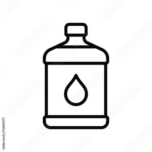 water gallon icon vector design template simple and clean