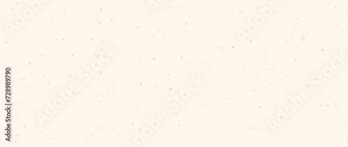 Cream seamless grain paper texture. Vintage ecru background with dots, speckles, specks, flecks, particles. Light craft repeating wallpaper. Natural beige grunge surface background. Vector backdrop