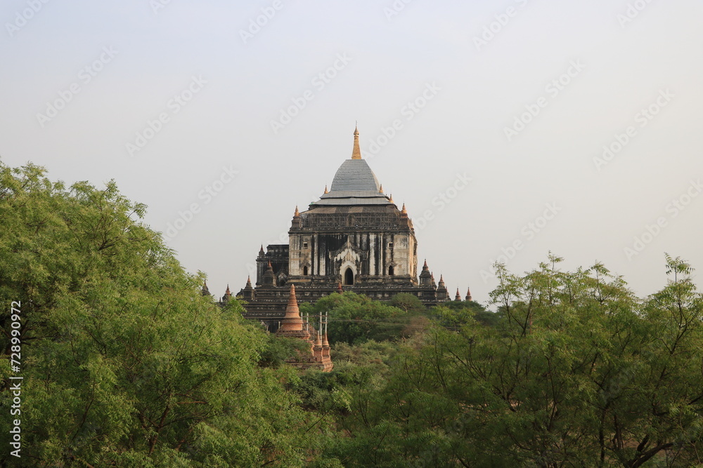 Fototapeta premium タビニュ寺院 ミャンマー オールドバガン