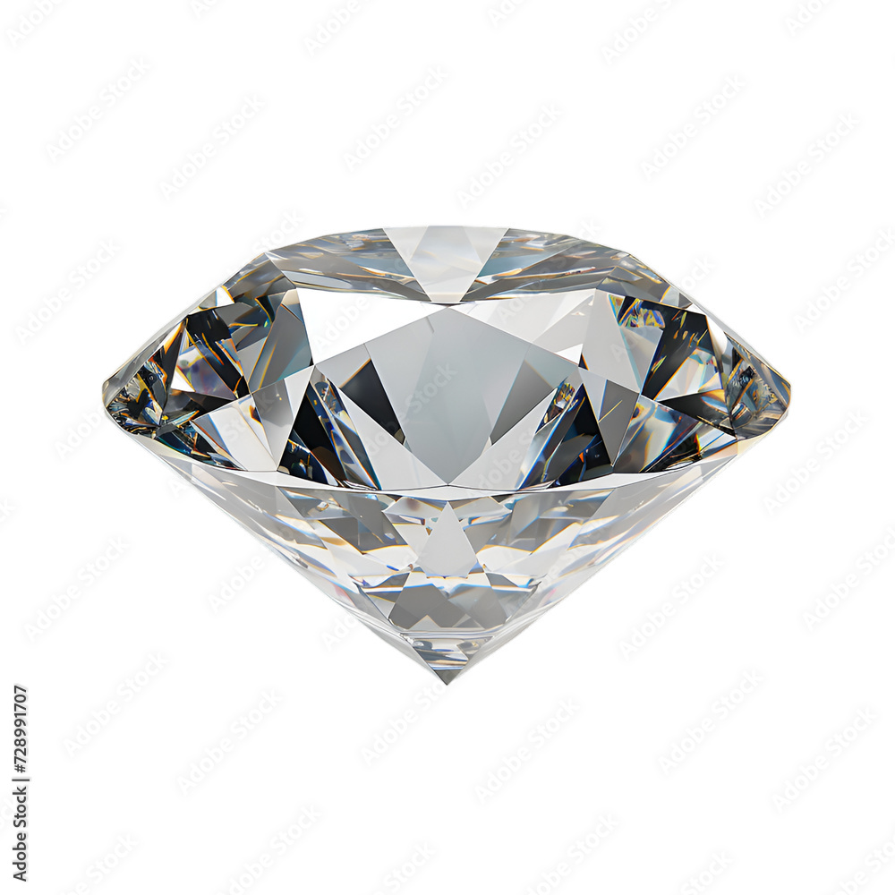 Diamond on transparent background Diamond on transparent background