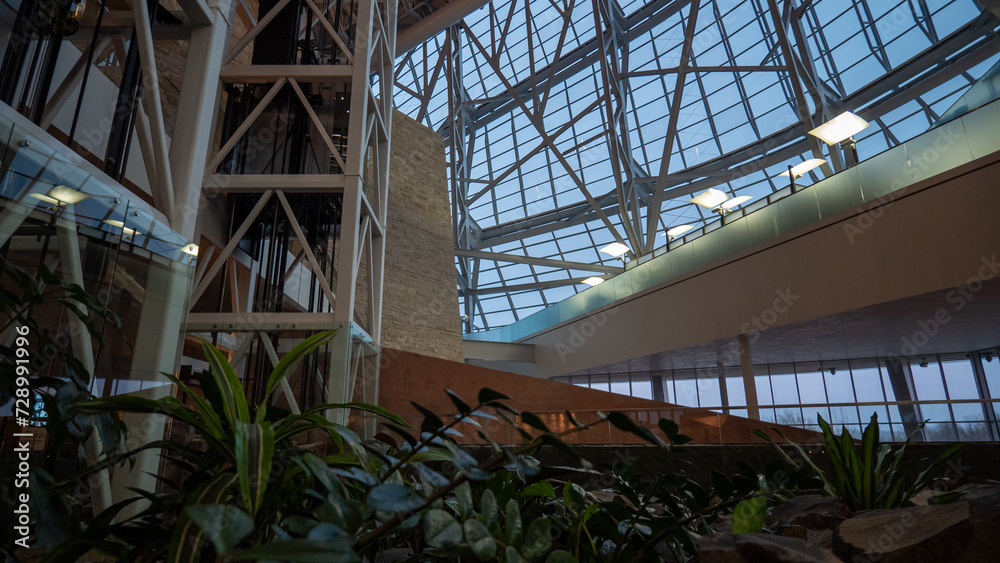 Obraz premium inside of a building