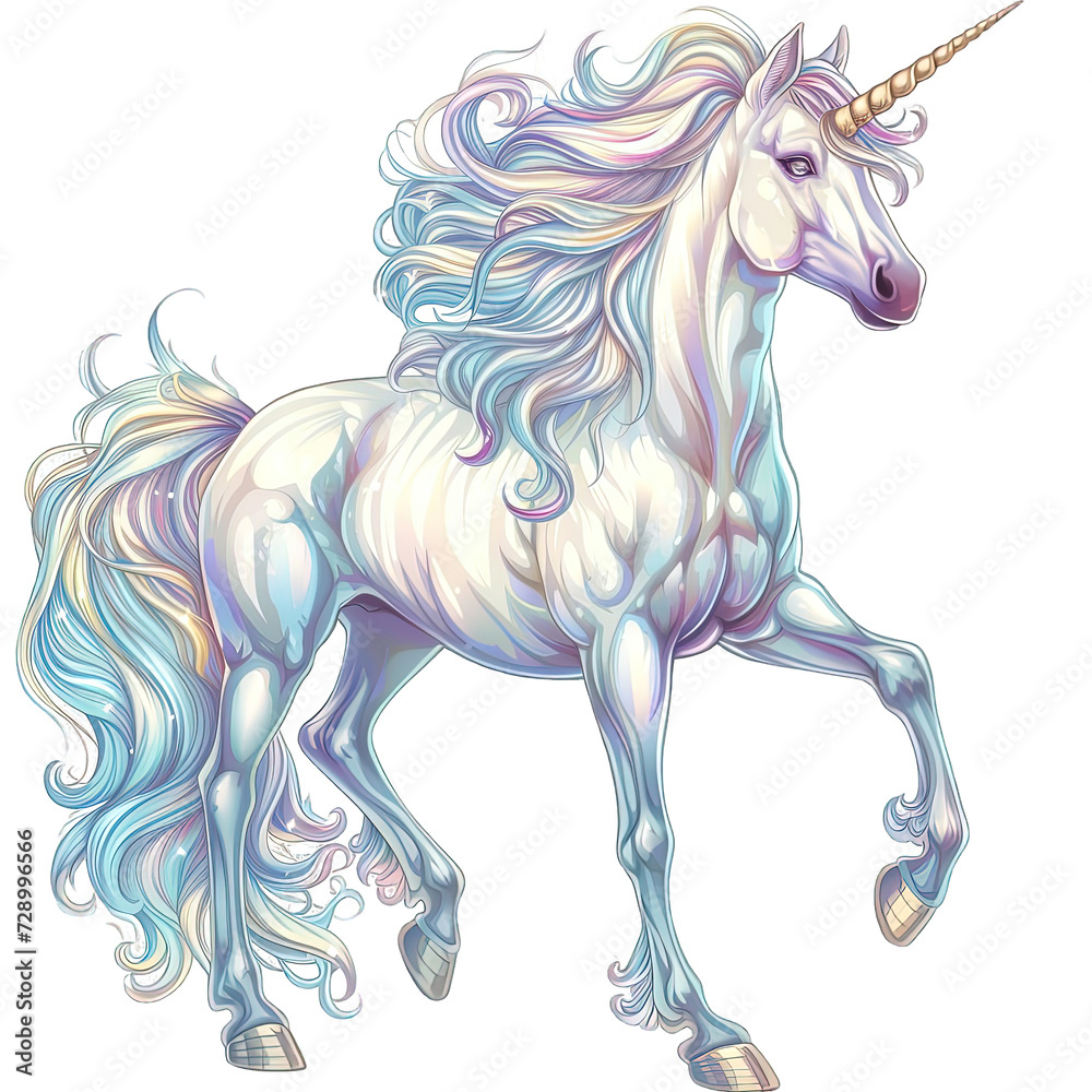 unicorn horse anime style