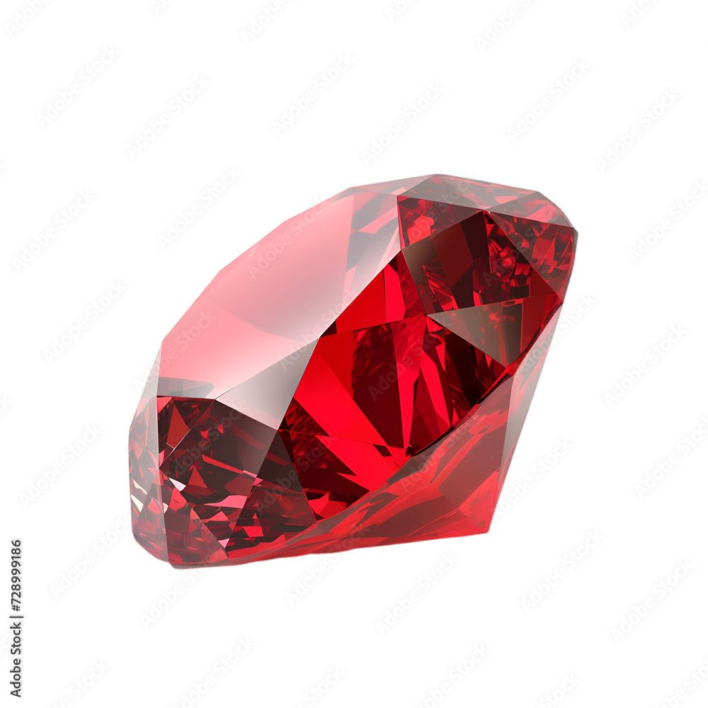 Ruby on transparent background Ruby on transparent background