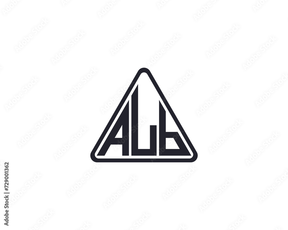 ALB Logo design vector template ALB Logo design vector template