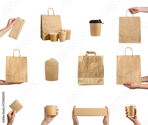 Foto Paper packages set