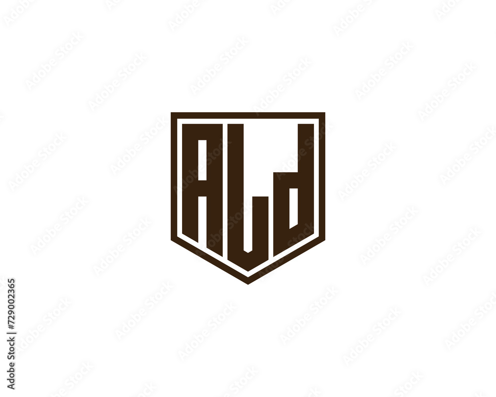 ALD Logo design vector template ALD Logo design vector template