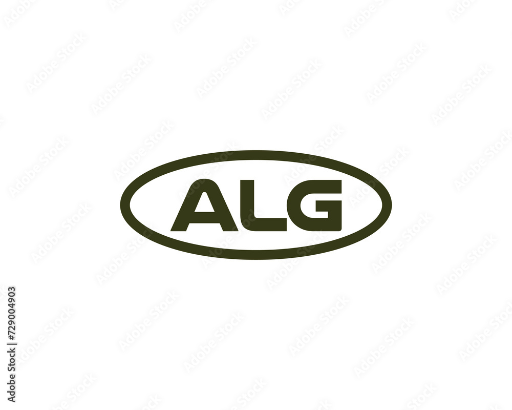 ALG Logo design vector template ALG Logo design vector template