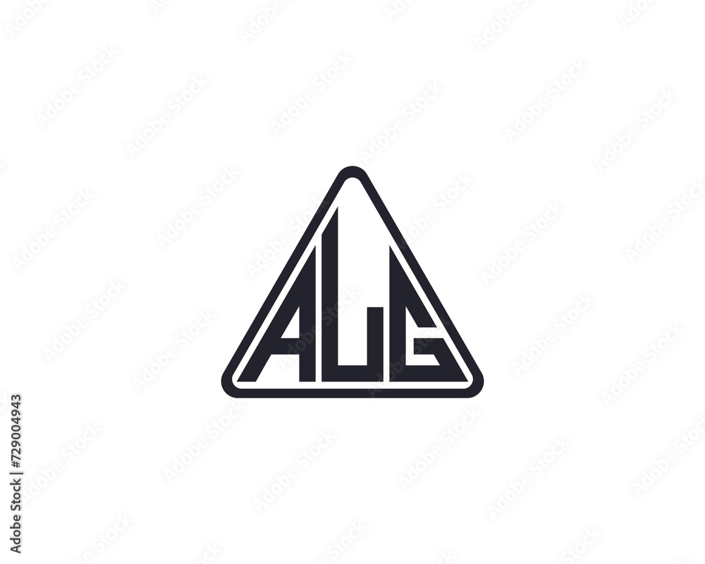 ALG Logo design vector template ALG Logo design vector template
