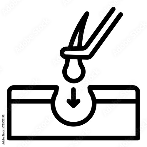 Hair Transplantation surgery icon