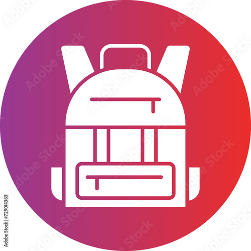 Backpack Icon Style