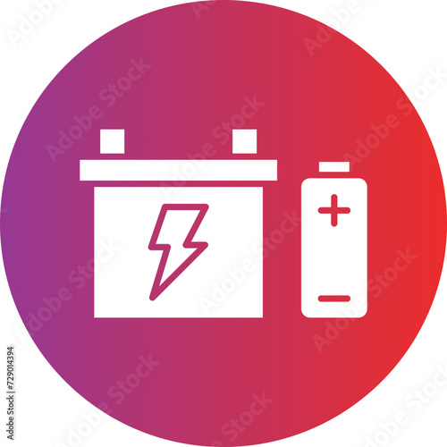 Extra Batteries Icon Style