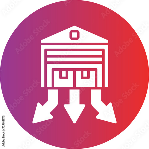 Distribution Center Icon Style