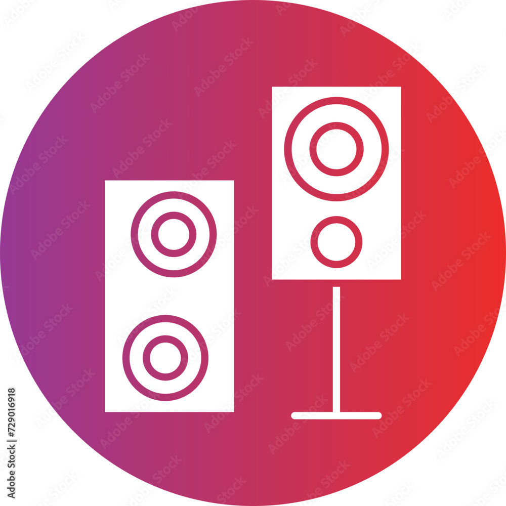 Sound System Icon Style