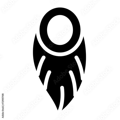 Hair Patch for cover bald icon