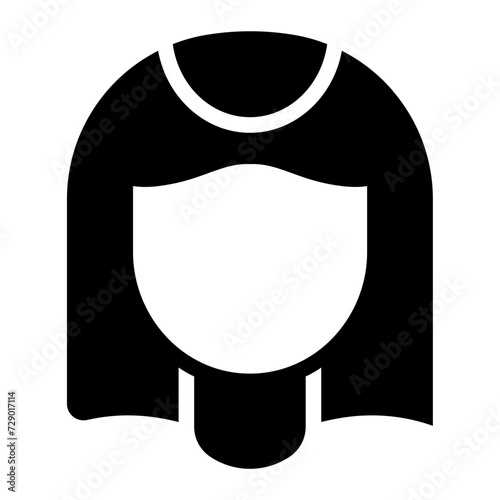 Woman Hair Loss icon
