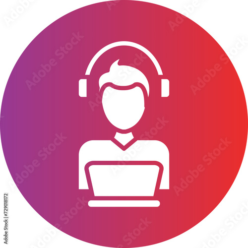 Relax Work Icon Style