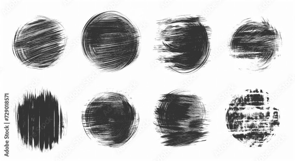 Chalk Texture Stain Set: Hand-Drawn Doodle Effect for Crayon Brush Design, Scratch Frame Shape, Pencil Effect. Ink Brushstroke and Paintbrush Template with Black Ink Brush Stroke Chalk Texture Stain Set: Hand-Drawn Doodle Effect for Crayon Brush Design, Scratch Frame Shape, Pencil Effect. Ink Brushstroke and Paintbrush Template with Black Ink Brush Stroke