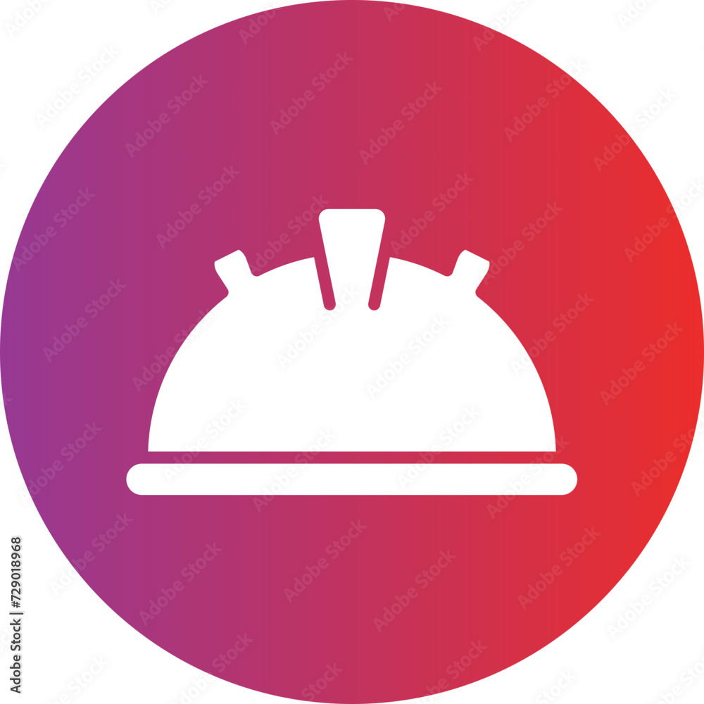 Obraz premium Helmet Icon Style