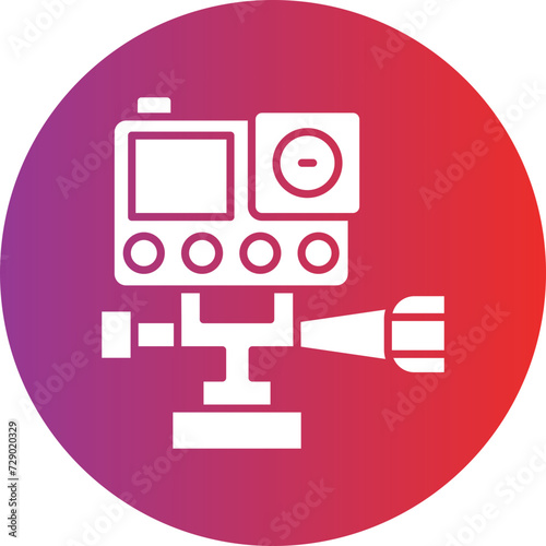 Action Camera Icon Style
