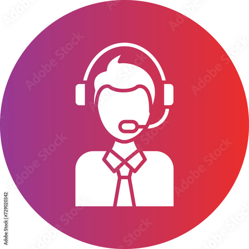 Customer Service Icon Style