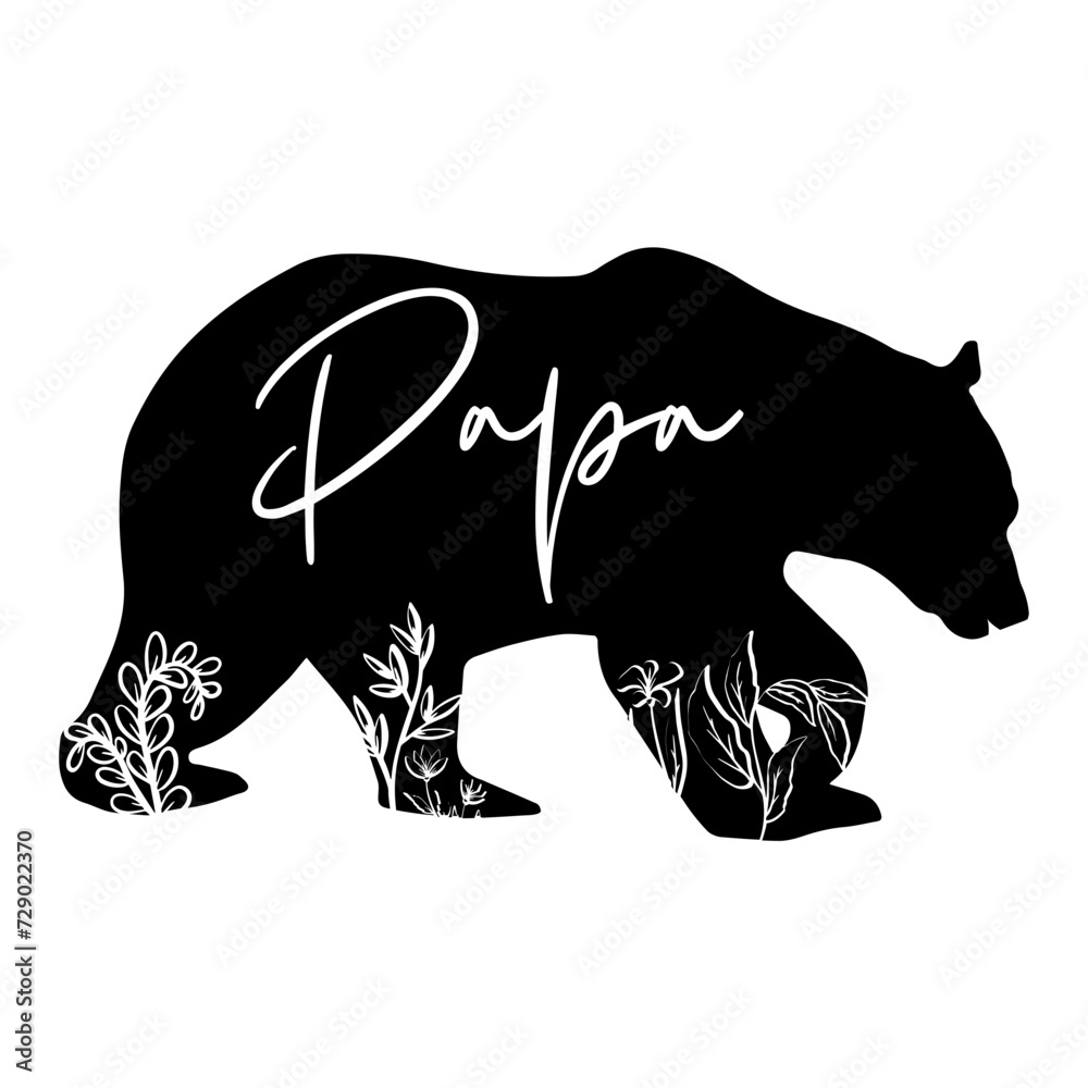 Obraz premium Papa Bear