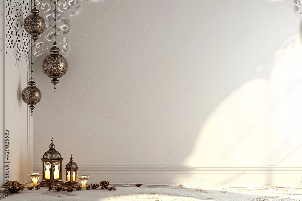 ramadan Kareem, Ramadan crescent moon, Eid Mubarak Islamic festival social media banner and Eid Mubarak Post Template, islam