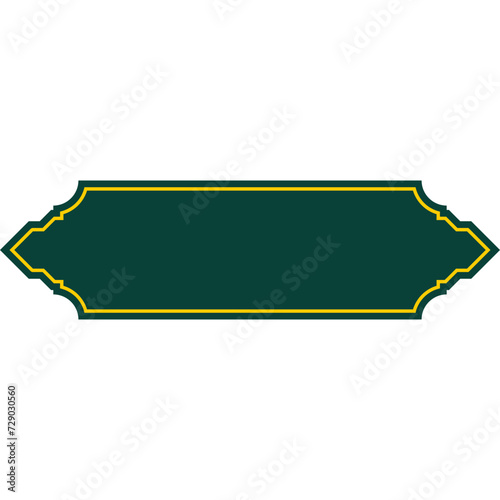 Islamic Banner Frame