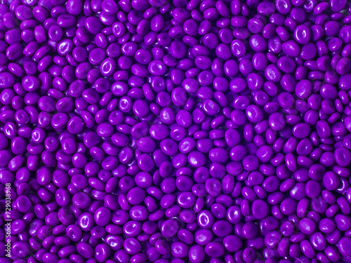 Hot cut type purple masterbatch granules, this polymer is a colorant for products in the plastics industry