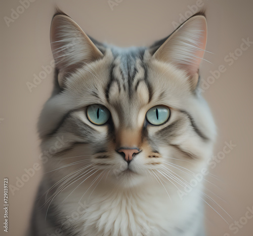 portrait of a cat © Manahil