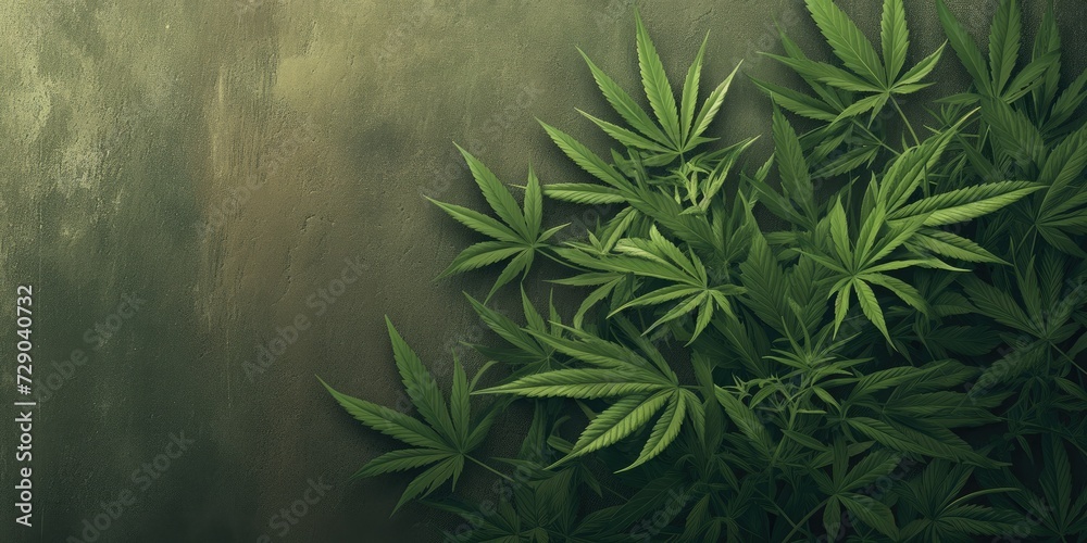 cannabis sativa leaves