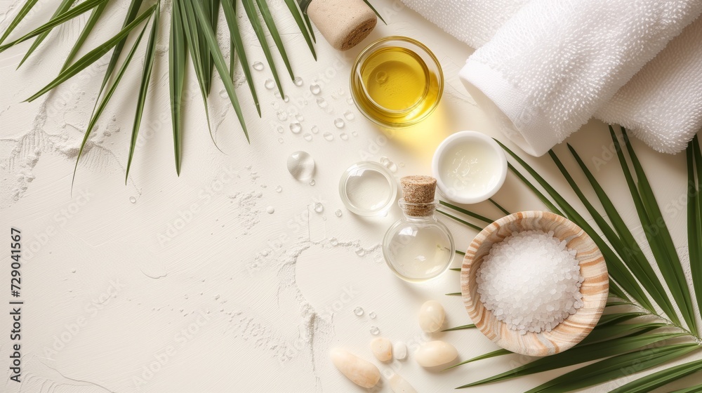 Organic Spa Ingredients and Natural Wellness Products, Ideal for Spa Advertising Organic Spa Ingredients and Natural Wellness Products, Ideal for Spa Advertising