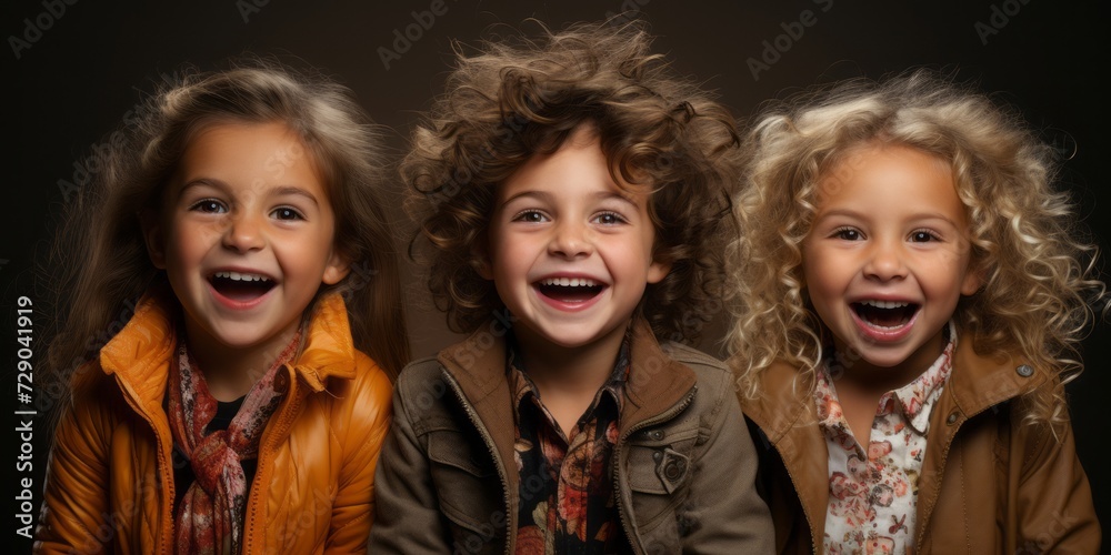 笑顔の女の子たち,Generative AI AI画像
