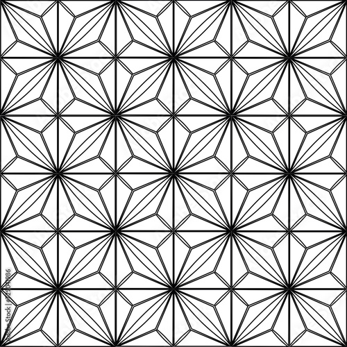 Patrón abstracto con de diseño en blanco y negro. Vector con textura sin fisuras geométrico  para ornamento o impresión.