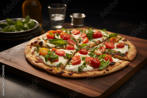 Margarita Gourmet Pizza with Fresh Mozzarella Collection