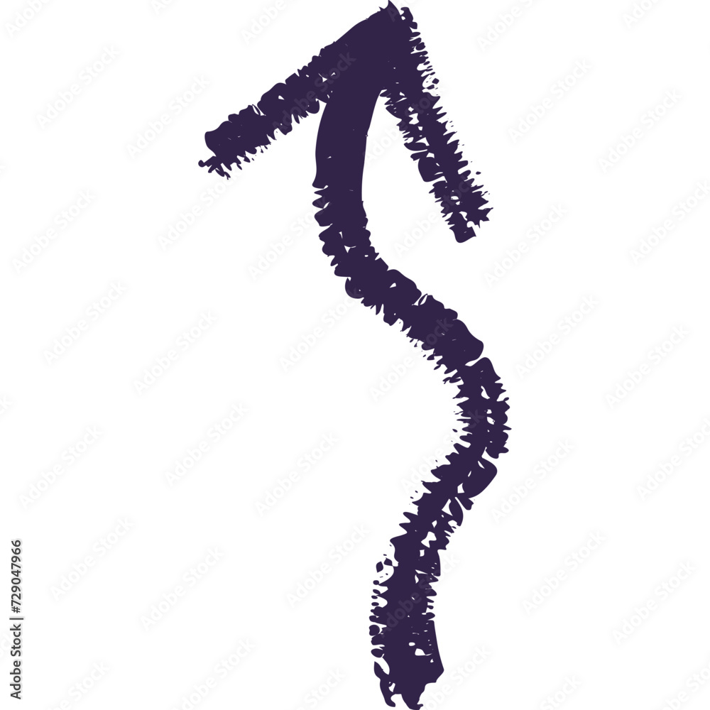 Abstract Brush Arrow Abstract Brush Arrow