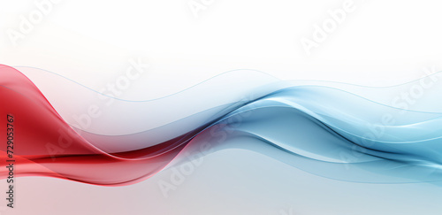 a blue wave with white lines on a white background, in the style of futuristic digital art, mist, smokey background, light crimson and sky-blue