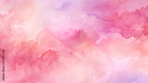 Abstract clouds painted in soothing pastel tones create a tranquil backdrop.