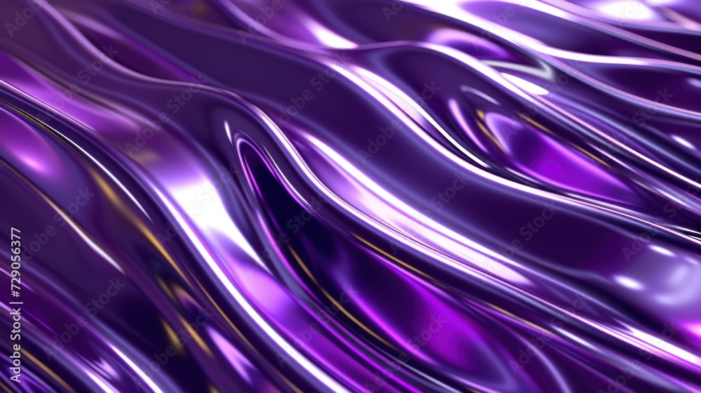 Abstract background with lines and waves pink blue color theme
