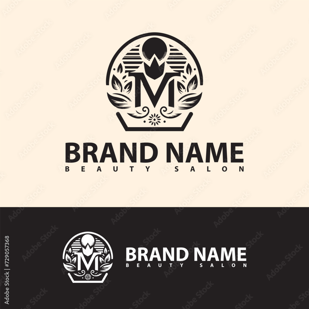 initial M logo initial M logo