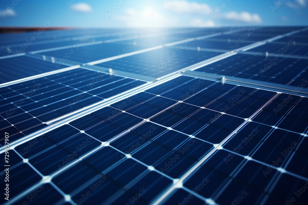 Solar panel background closeup Generative Ai Solar panel background closeup Generative Ai