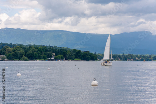 Lake Geneva, Geneva ,Switzerland