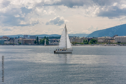 Lake Geneva, Geneva ,Switzerland