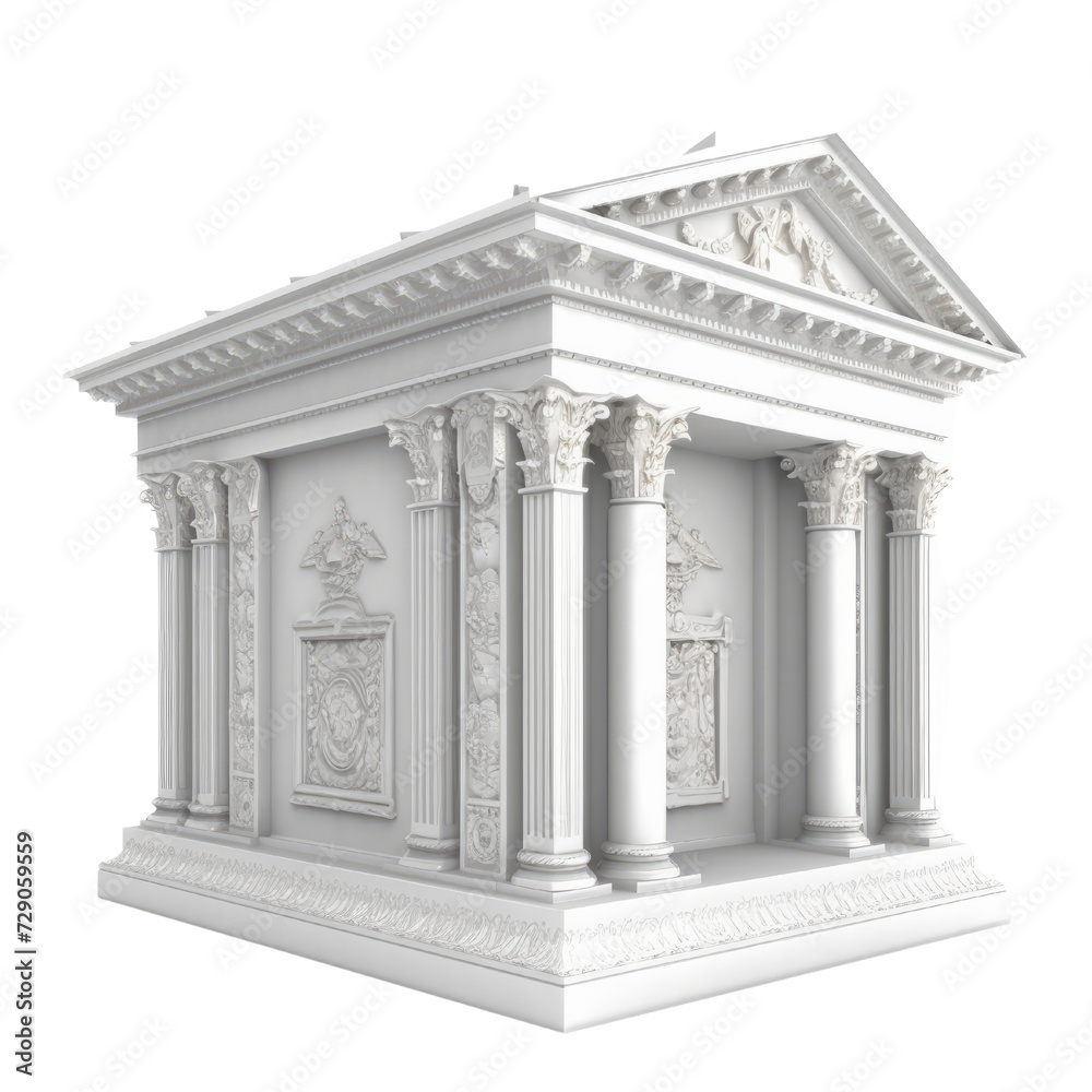 Fototapeta premium Tabernacle PNG Cutout, Generative AI