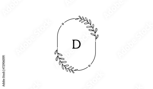 Fototapeta Naklejka Na Ścianę i Meble -  Luxury Classical Alphabetical Logo
