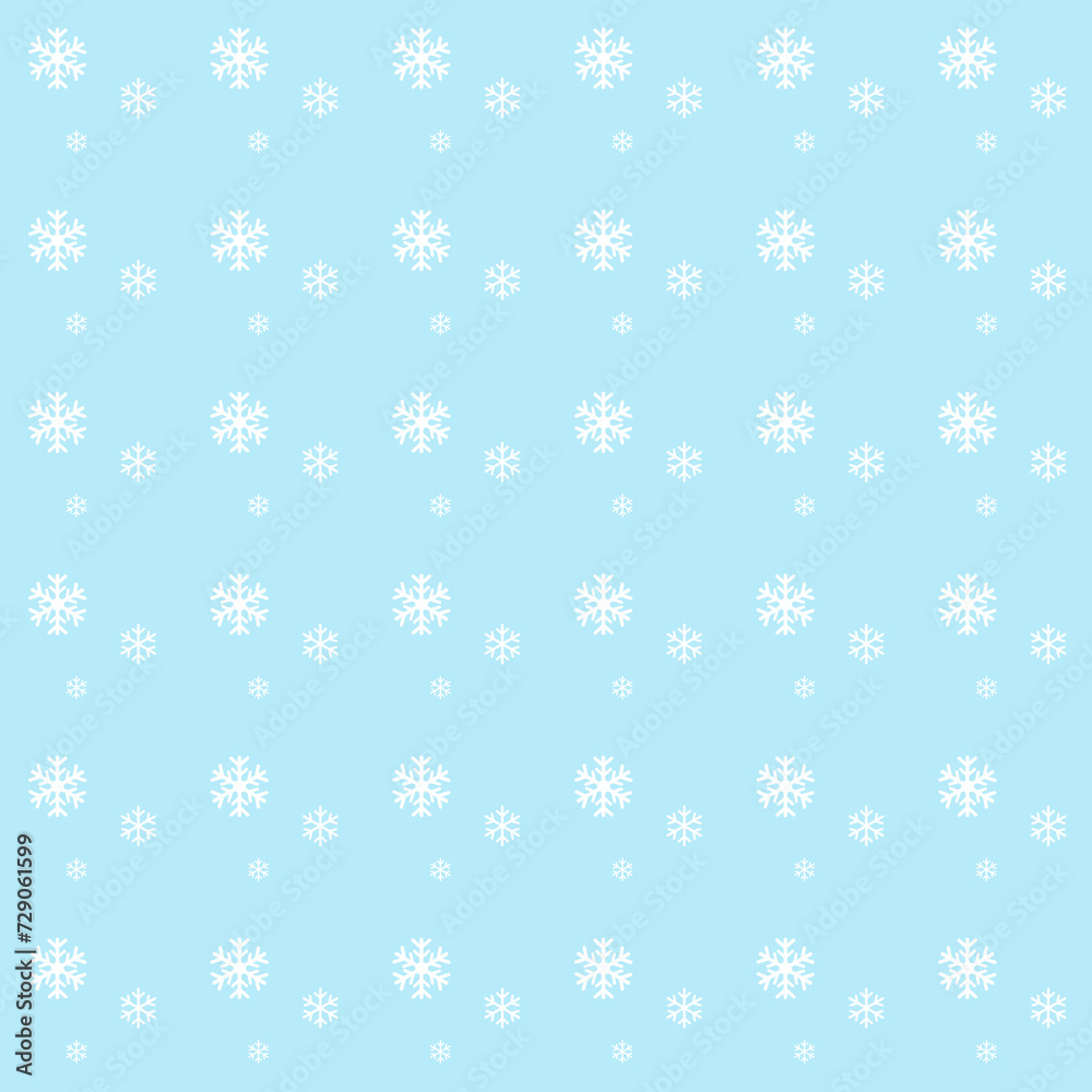 Snow pattern background Snow pattern background