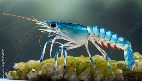 Blue tiger shrimp Caridina cantonensis