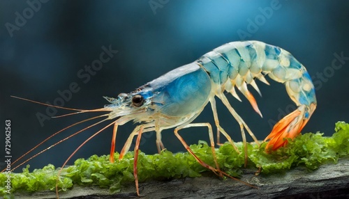 Blue tiger shrimp Caridina cantonensis